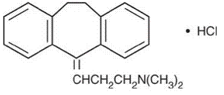 ELAVIL (amitriptyline hcl) Structural Formula Illustration