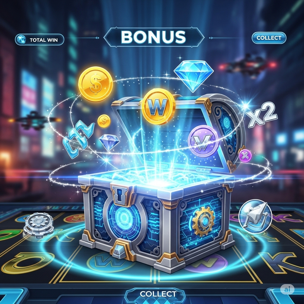 Slot dengan sistem hadiah acak di luar spin